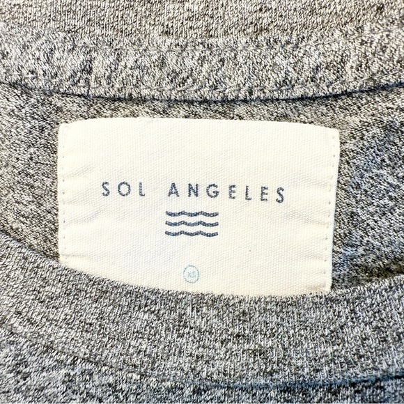 Sol Angeles Women’s Classic Heathered Gray ‘Take It Easy’ Graphic Tee Size XS - Picture 8 of 10